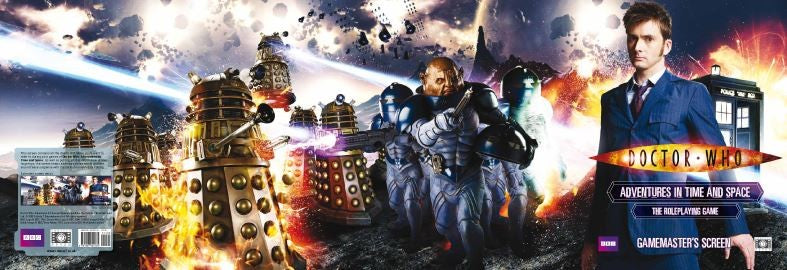 Dr Who RPG Gamemasters Screen