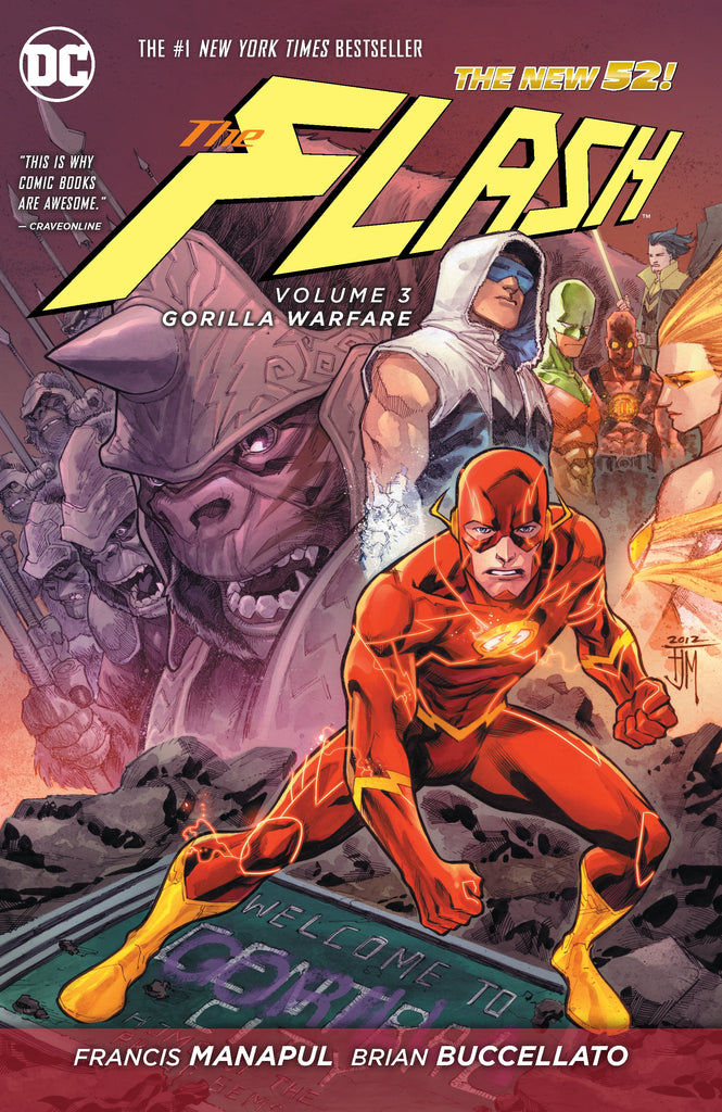 The Flash Vol. 3 Gorilla Warfare (The New 52)