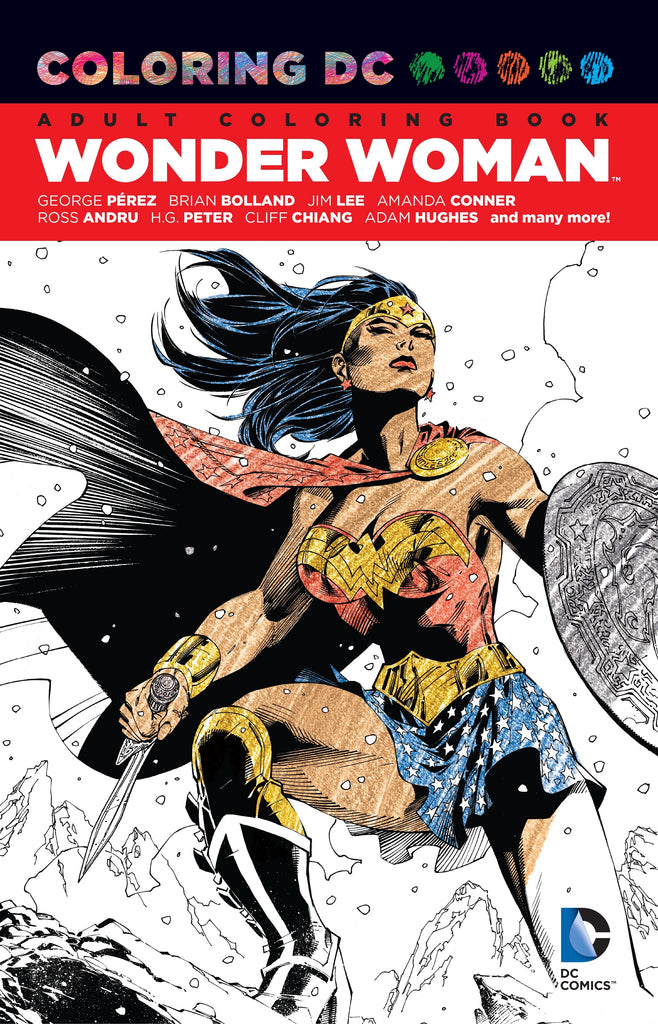 Coloring Dc Wonder Woman