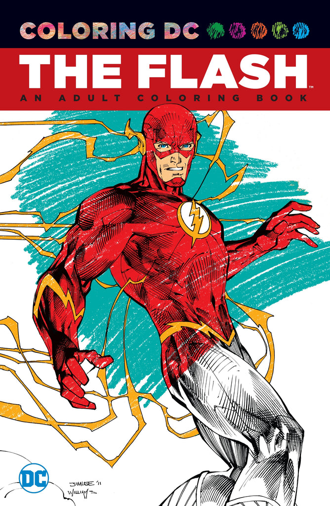 Flash: An Adult Coloring Book