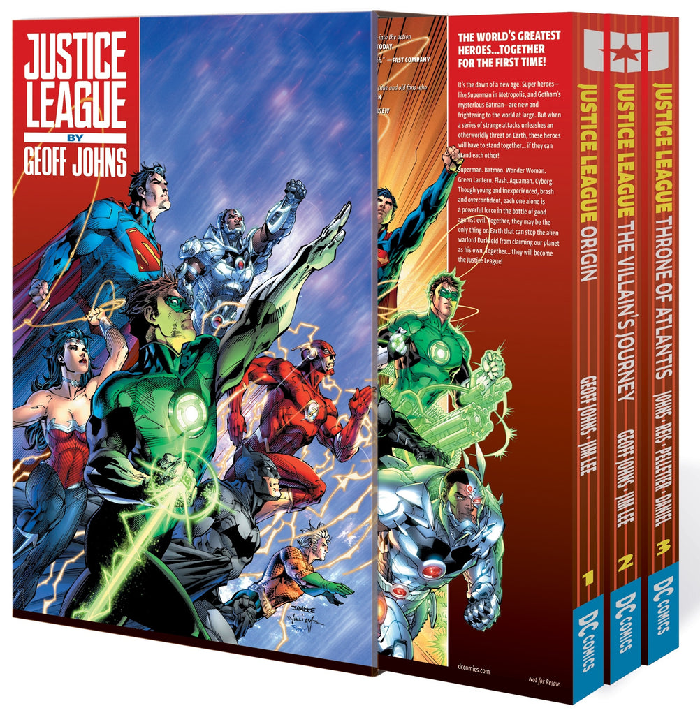 Justice League By Geoff Johns Box Set Vol. 1