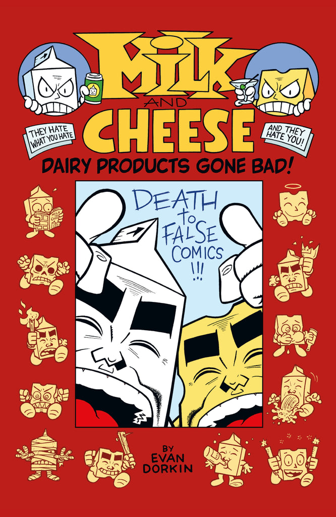 Milk And Cheese Dairy Products Gone Bad