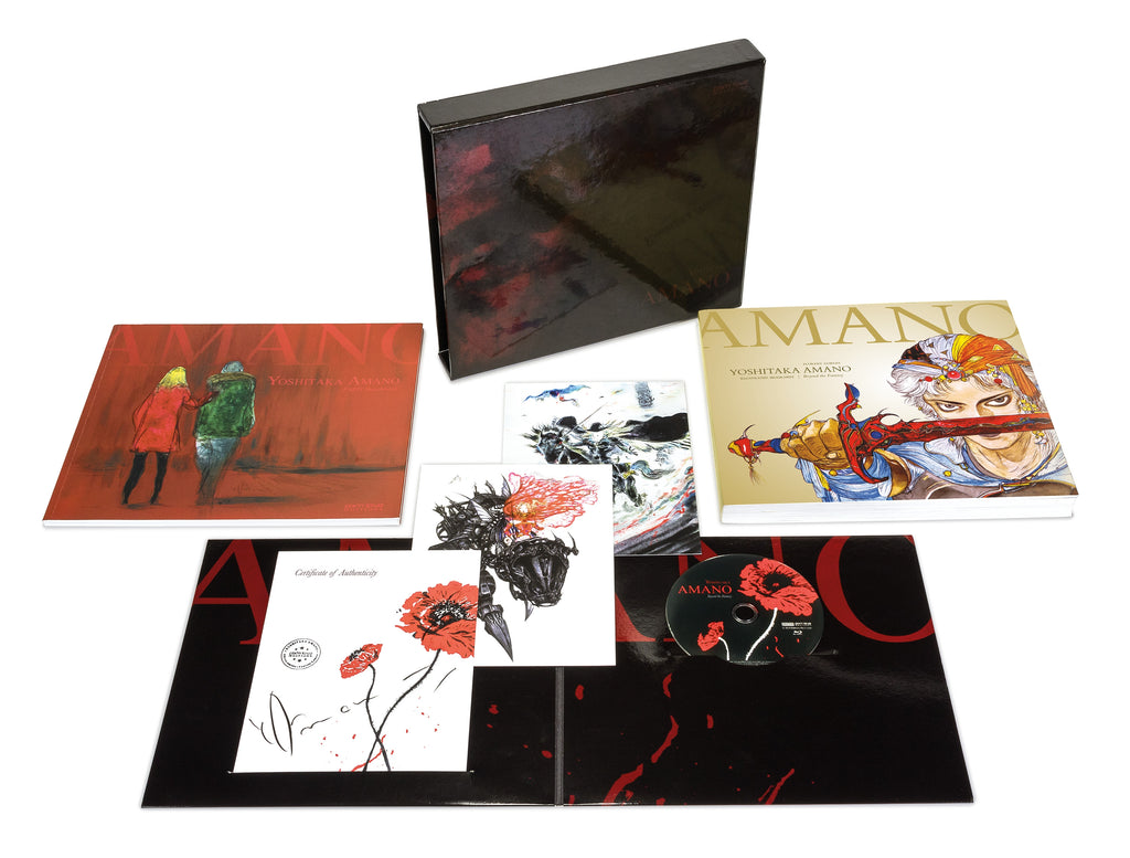 Yoshitaka Amano The Illustrated Biography Beyond The Fantasy Limited Edition