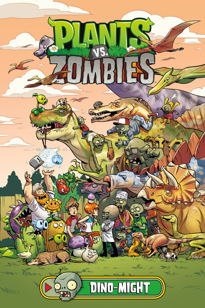 Plants Vs. Zombies Volume 12 Dino-Might