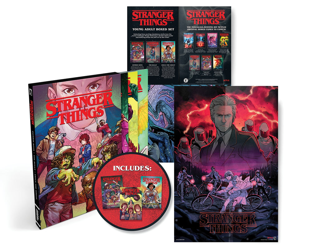 Stranger Things Graphic Novel Boxed Set (Zombie Boys, The Bully, Erica the Great )