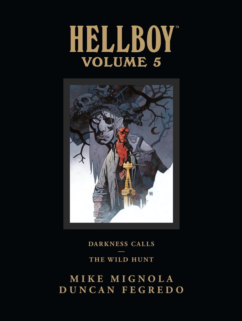 Hellboy Library Edition Volume 5 Darkness Calls And The Wild Hunt