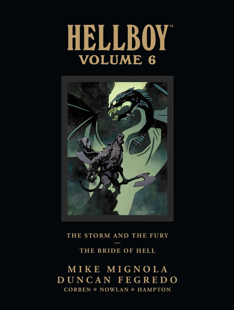 Hellboy Library Edition Volume 6 The Storm And The Fury And The Bride Of Hell