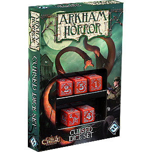 Arkham Horror Cursed Dice Set Red