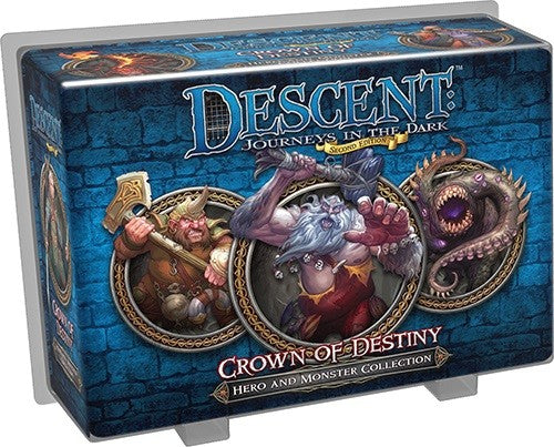 Descent 2nd Edition Crown of Destiny Hero & Monster Collection