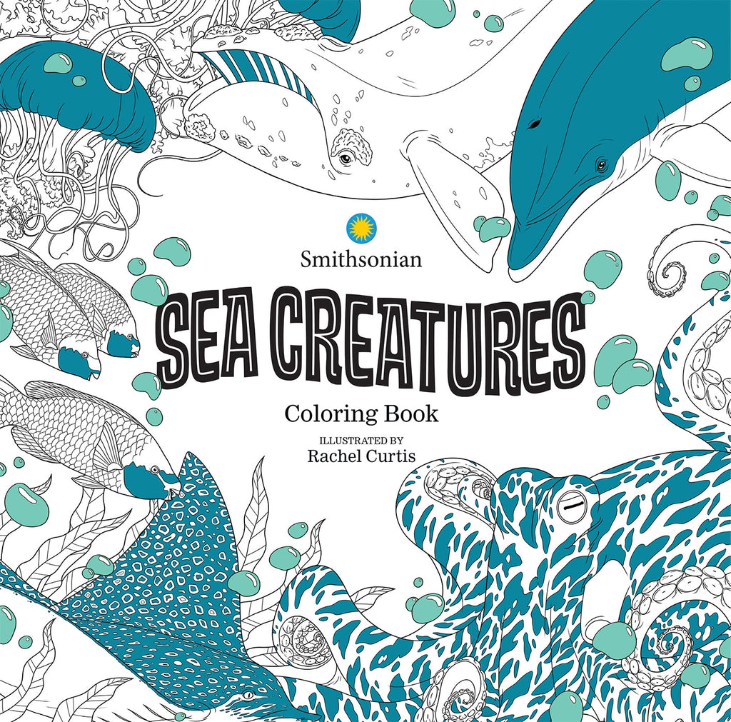 Sea Creatures:A Smithsonian Coloring Book