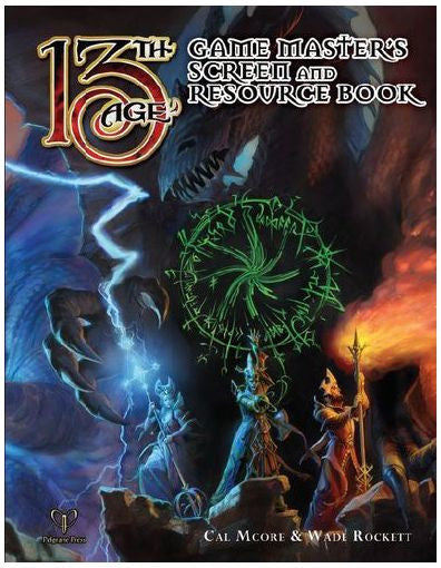 13th Age RPG - GM Screen and Resource Book Supplement