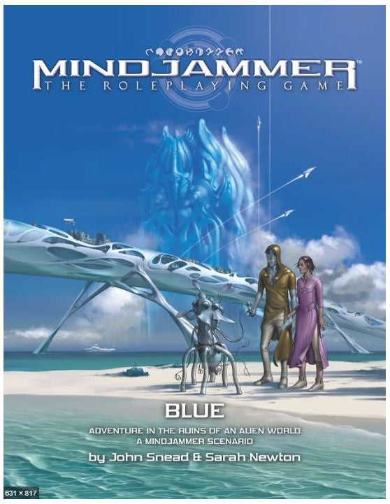 Mindjammer RPG - Blue Adventure in the ruins of an Alien World Adventure