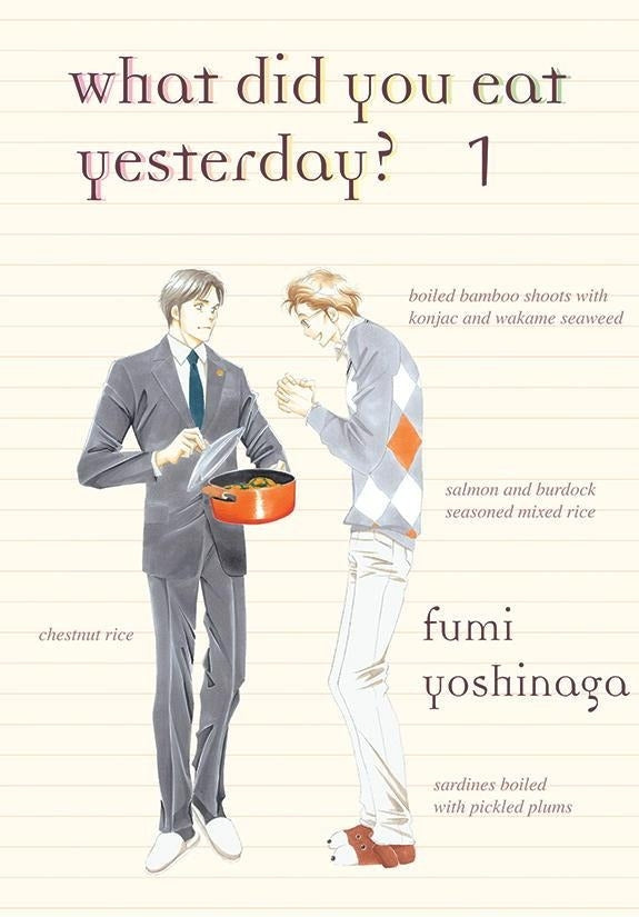 What Did You Eat Yesterday?, Volume 1