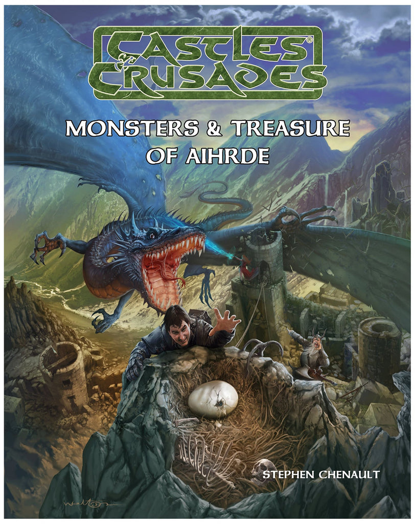 Castles & Crusades RPG - Monsters and Treasures of Aihrde Supplement (Hardback)