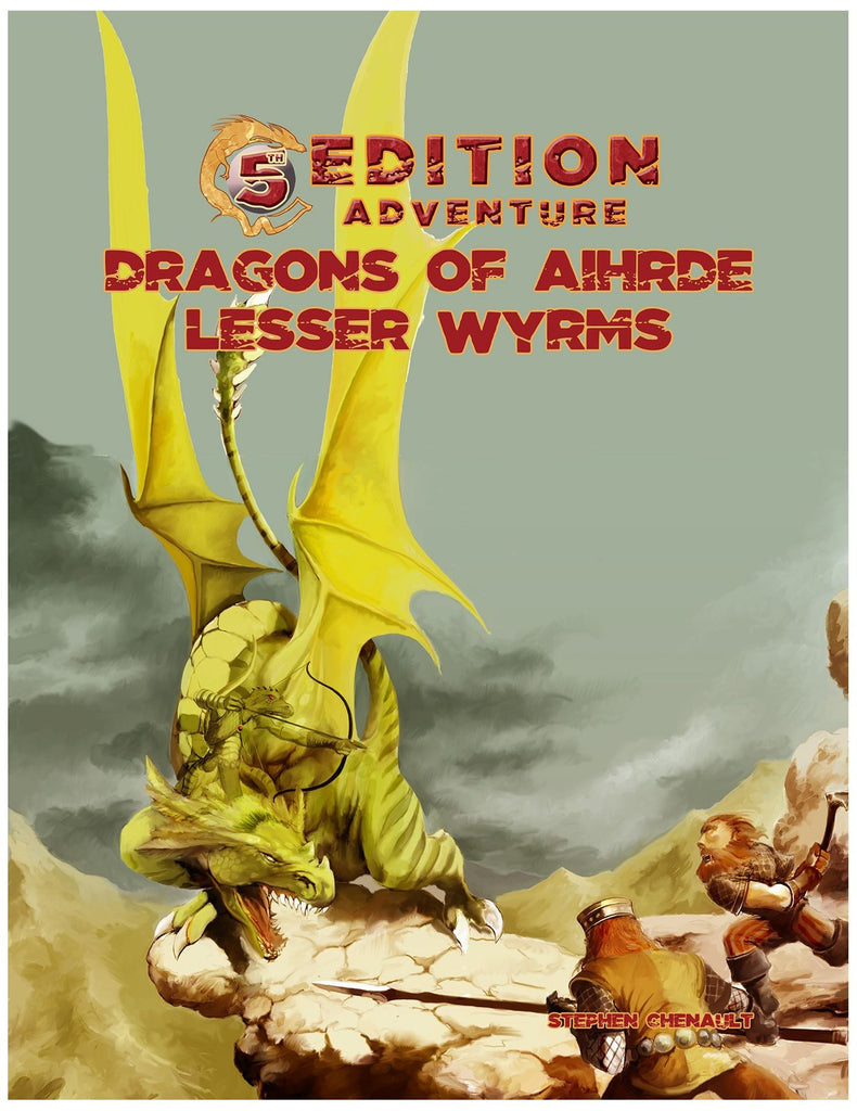 5th Edition Adventures RPG - Dragons of Aihdre