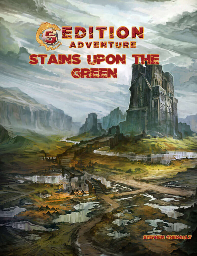 5th Edition Adventures RPG Stains Upon the Green