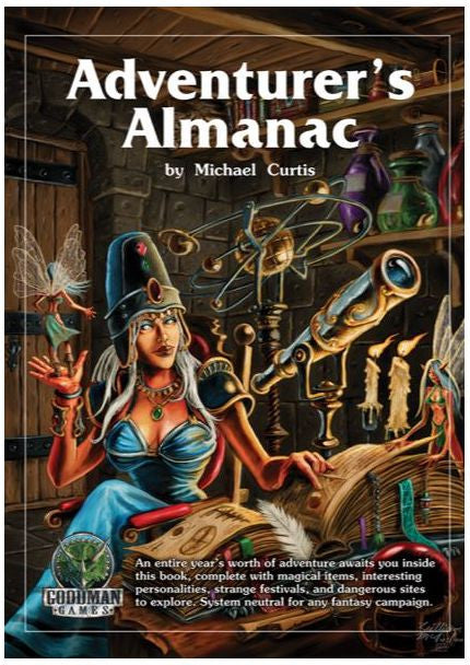 Adventures Almanac RPG - Hardback