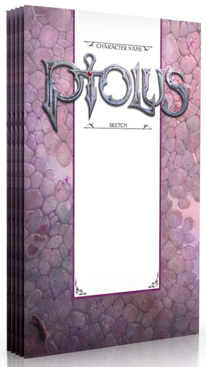 Ptolus Character Portfolio for 5e (pack of 5)