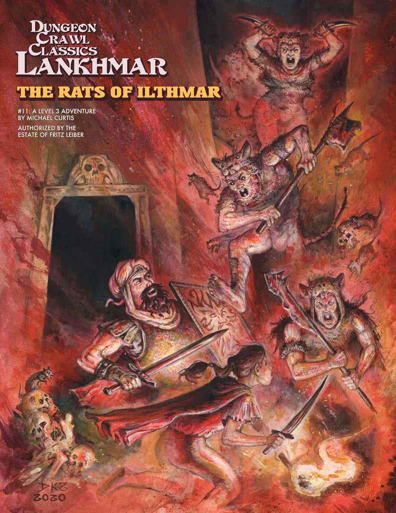 Dungeon Crawl Classics RPG - Lankhmar #11 The Rats of Ilthmar