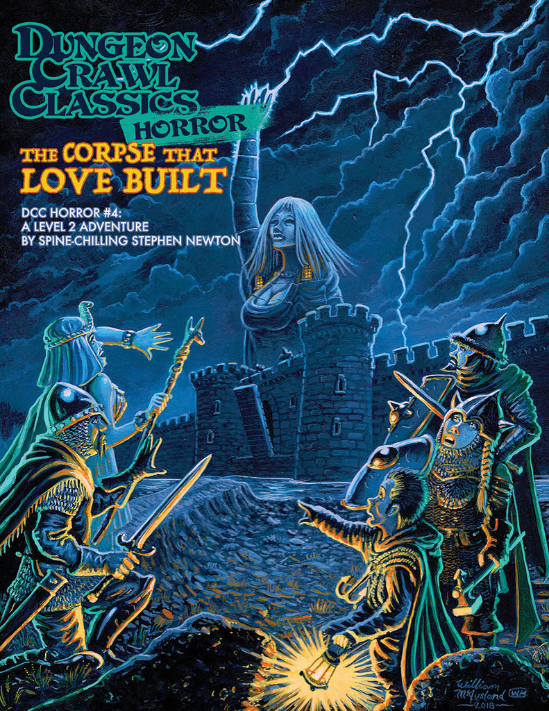 Dungeon Crawl Classics Horror RPG #4 - The Corpse That Love Built Adventure