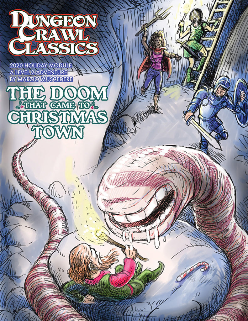 Dungeon Crawl Classics RPG 2020 Holiday Module - The Doom That Came to Christmas Town