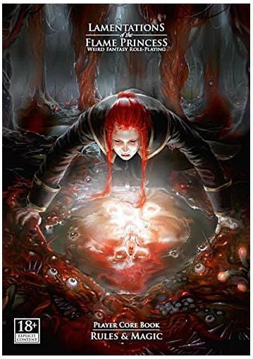 Lamentations of the Flame Princess RPG - Weird Fantasy (Hardback)