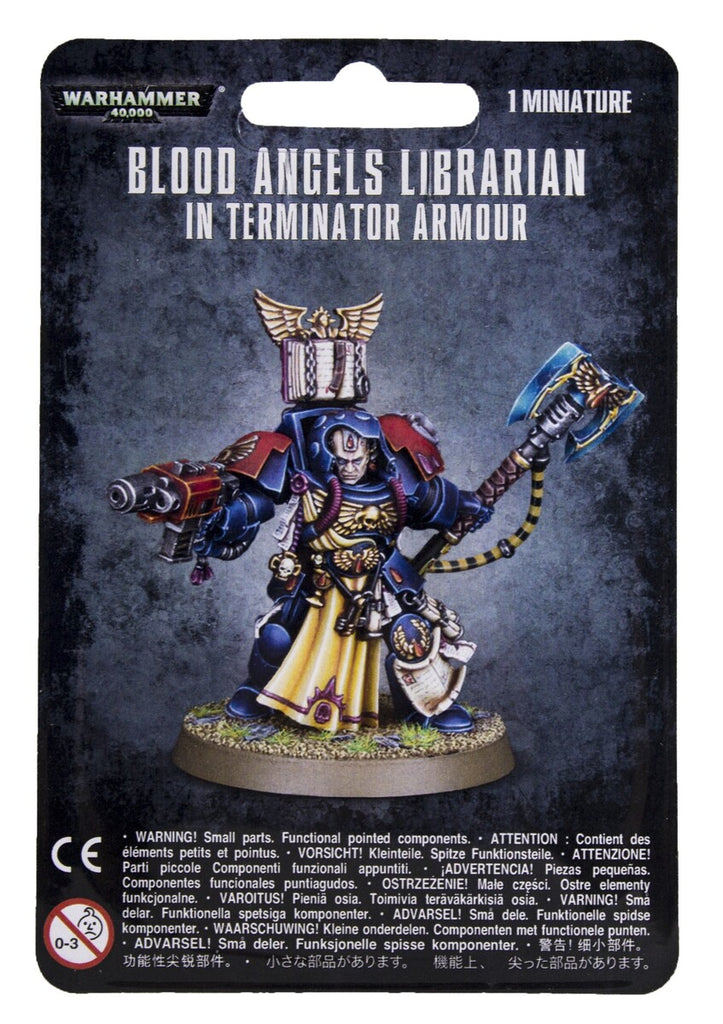 Blood Angels: Librarian in Terminator Armour