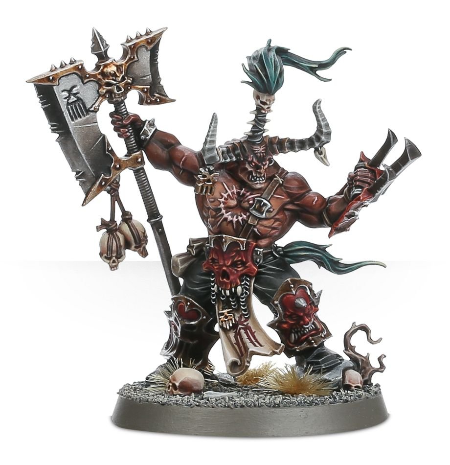 Blades of Khorne: Exalted Deathbringer with Ruinous Axe