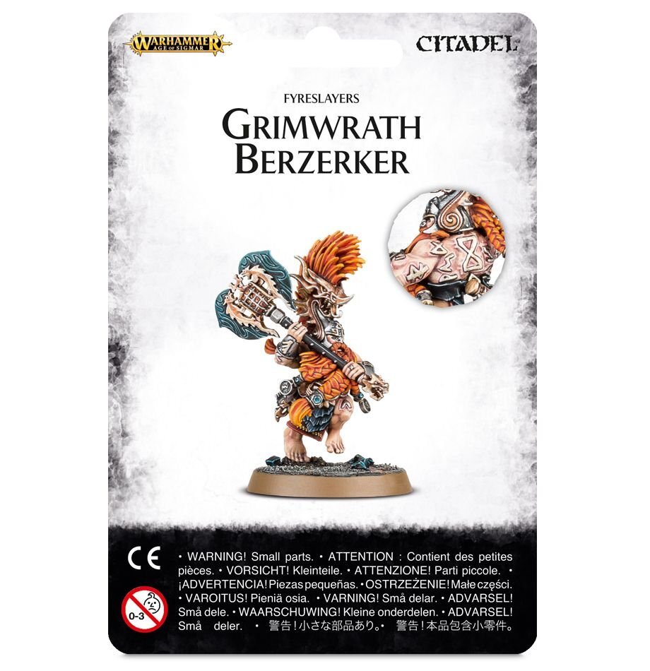 Fyreslayers: Grimwrath Berserker