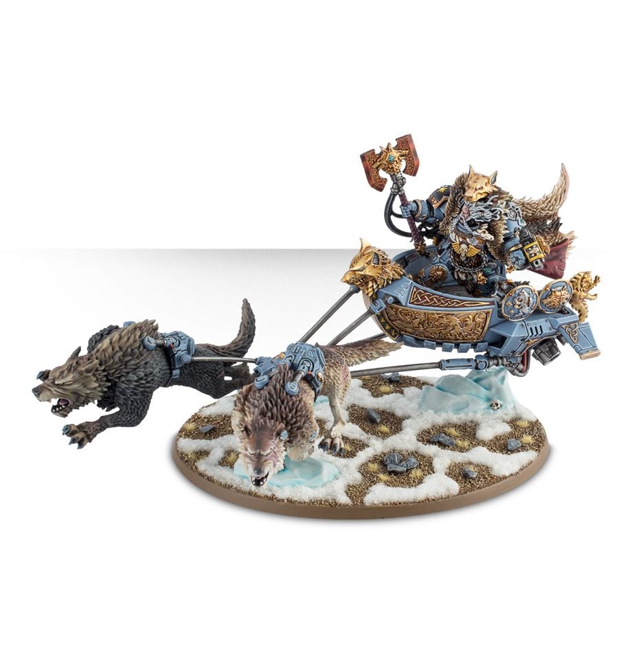 Space Wolves: Logan Grimnar on Stormrider