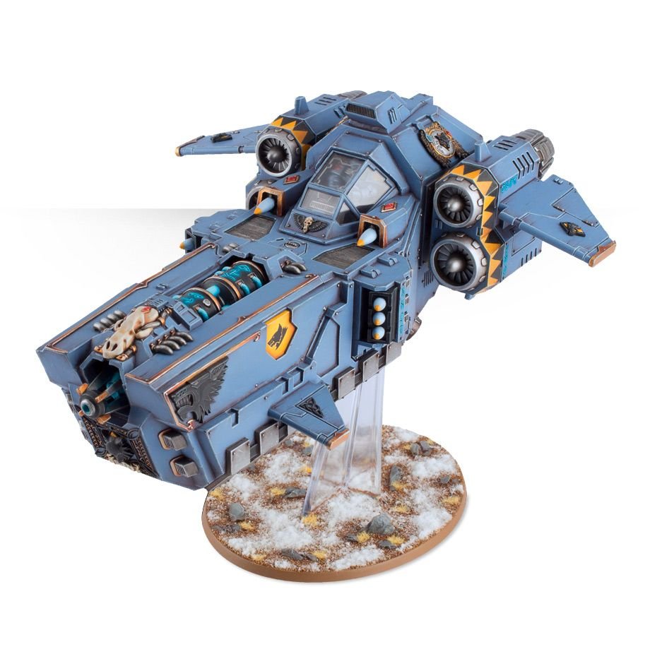 Space Wolves: Stormfang Gunship/ Stormwolf Assault Craft