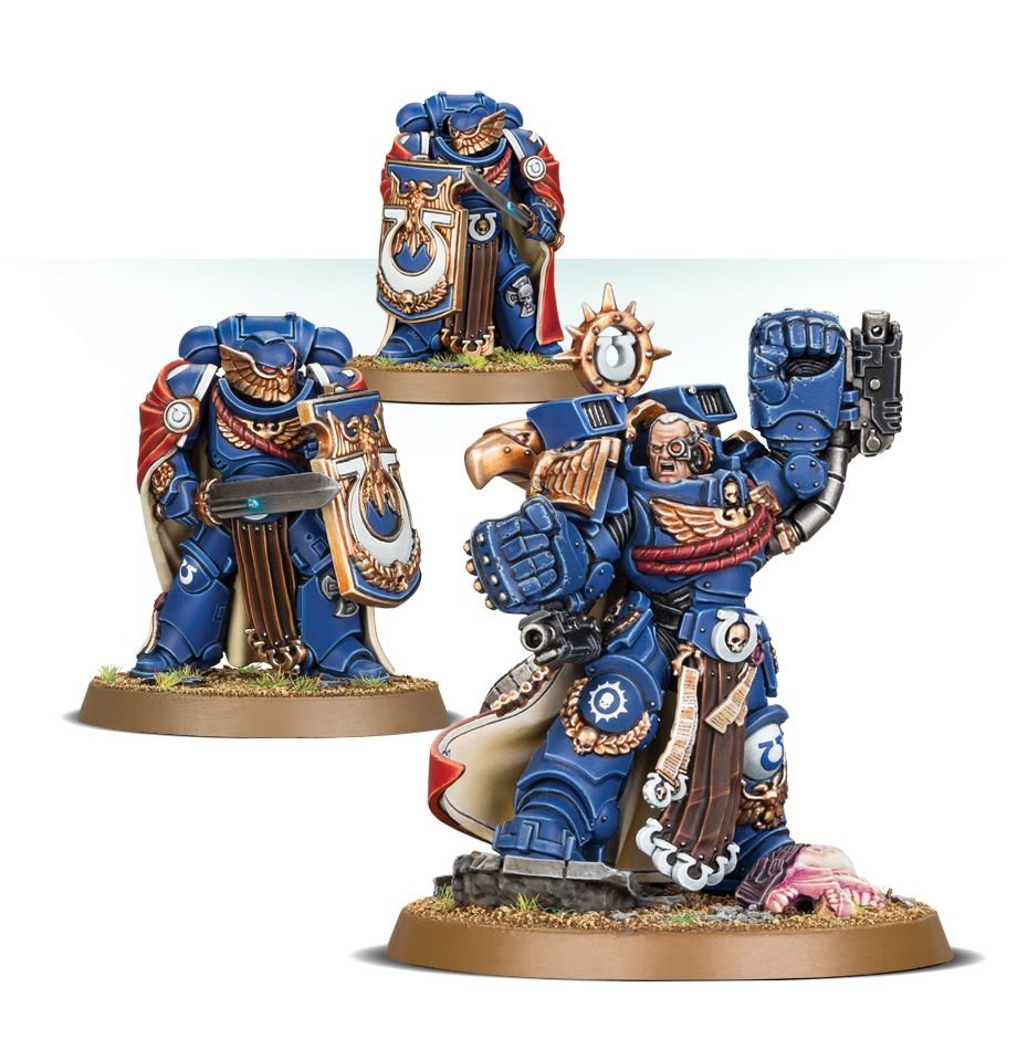 Ultramarines: Marneus Calgar With Victrix Honour Guard