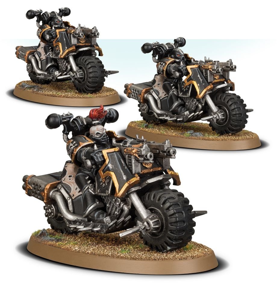 Chaos Space Marines: Chaos Bikers