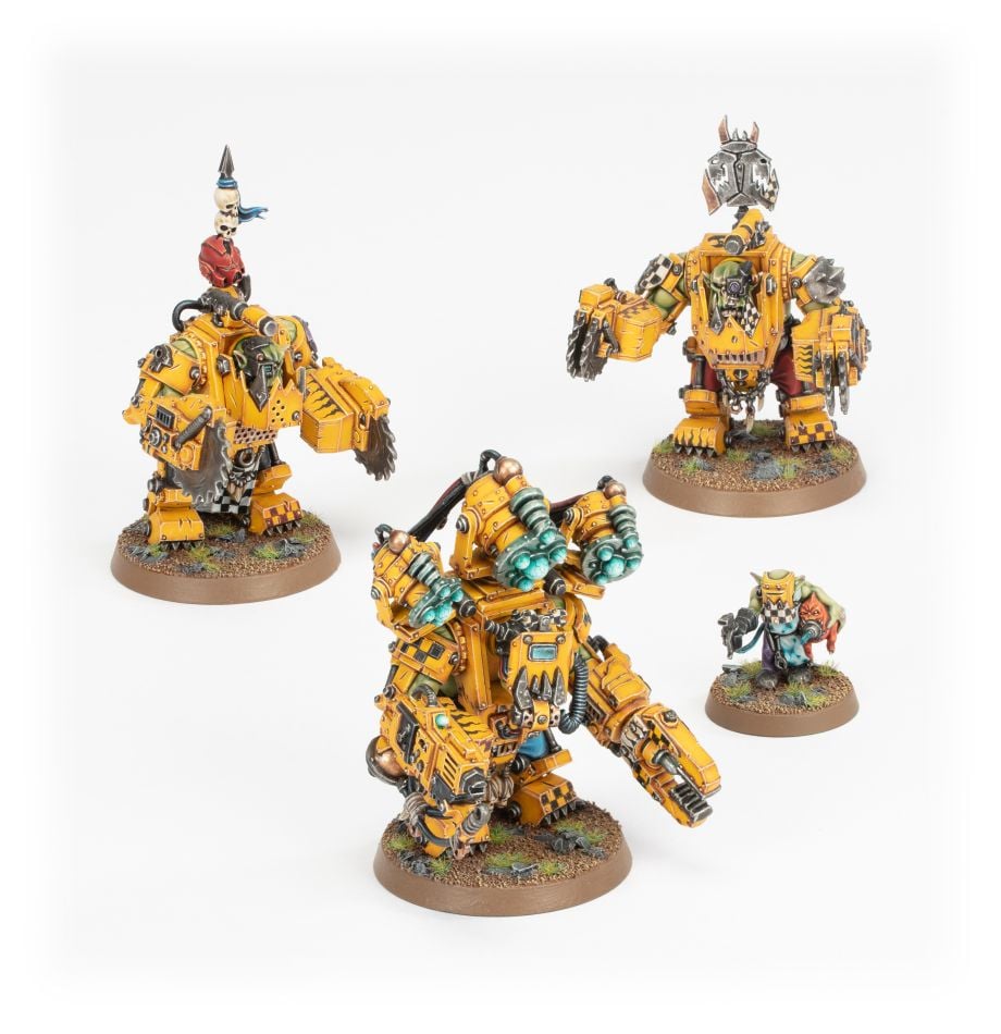 Orks: Meganobz/ Big Mek in Mega Armour