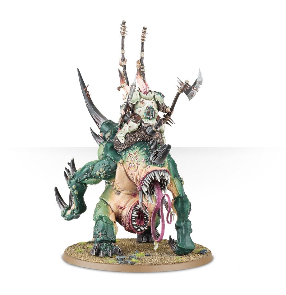 Maggotkin of Nurgle: Maggoth Lord - Orghotts Daemonspew / Bloab Rotspawned / Morbidex Twiceborn