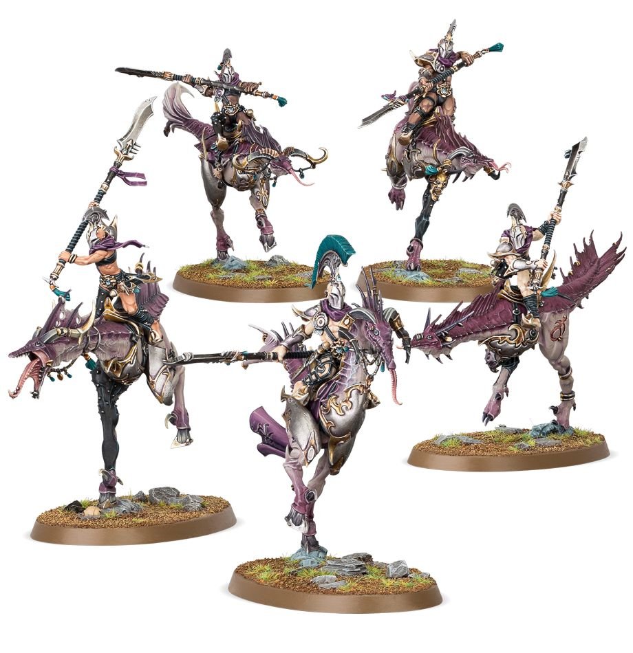 Hedonites of Slaanesh: Slickblade Seekers / Blissbarb Seekers