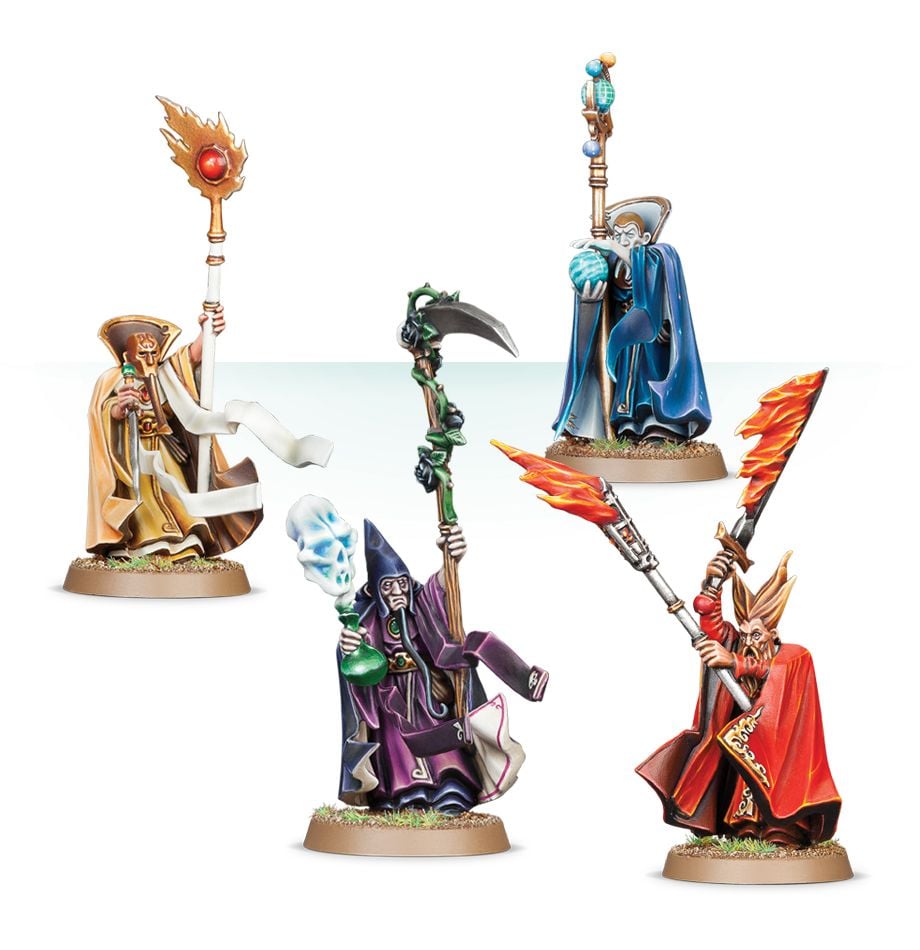 Cities of Sigmar: Collegiate Arcane Mystic Battle Wizards