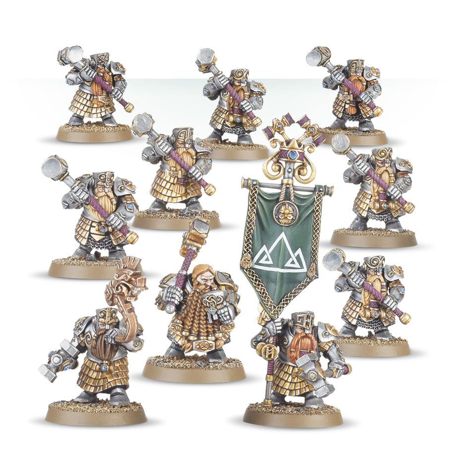 Cities of Sigmar: Hammerers / Longbeards