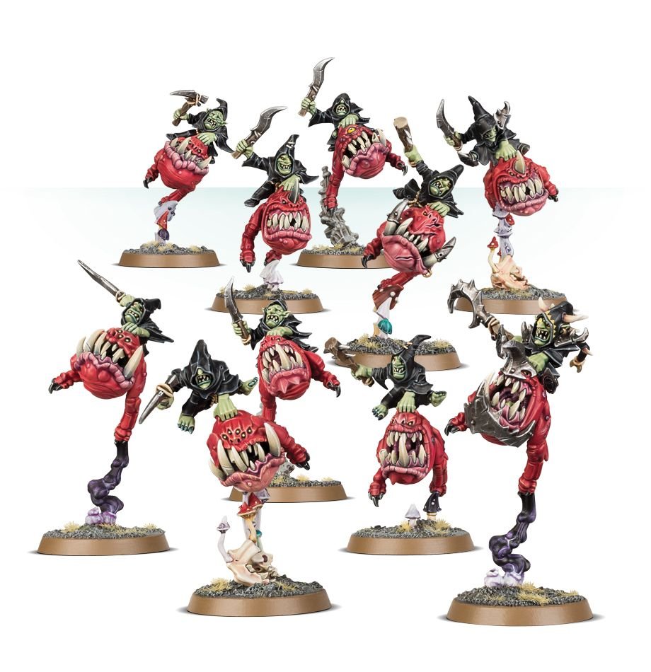 Gloomspite Gitz: Squig Hoppers