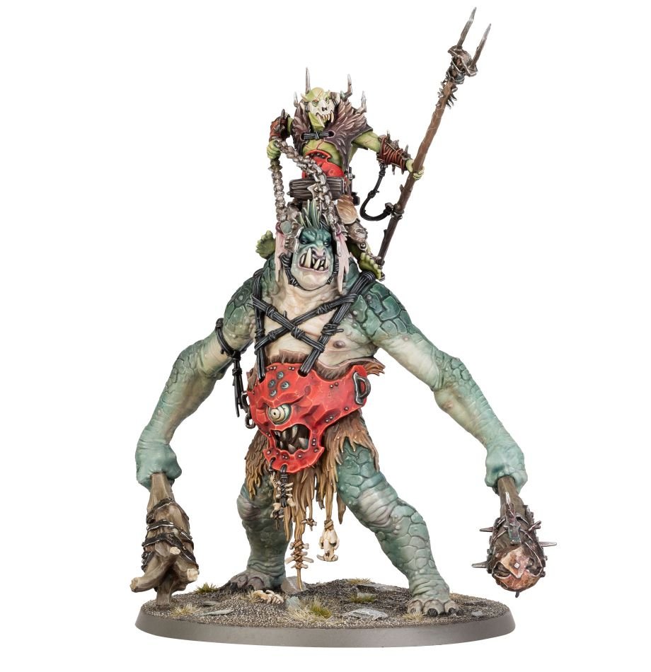 Orruk Warclans: Breaka-Boss on Troggoth