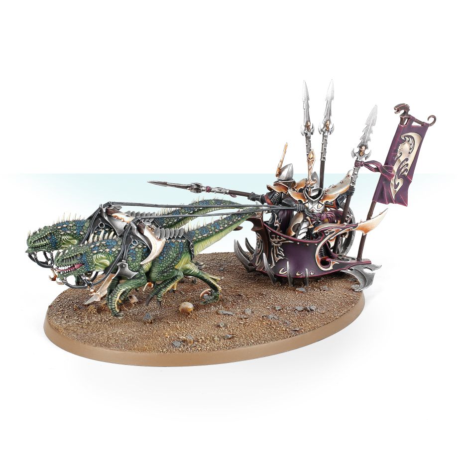 Cities of Sigmar: Drakespawn Chariot/ Scourgerunner