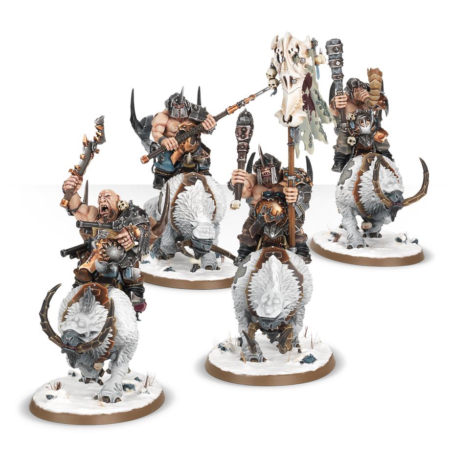 Ogor Mawtribes: Mournfang Pack