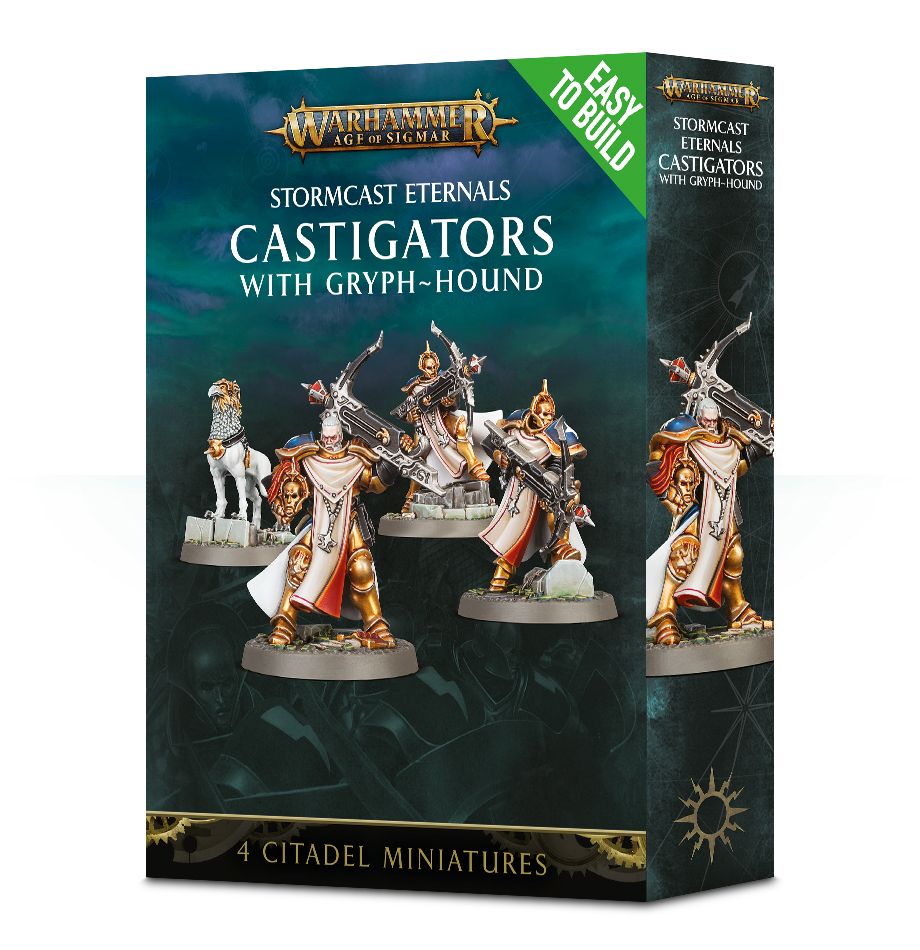 Stormcast Eternals: Castigators with Gryph-Hound (Easy to Build)