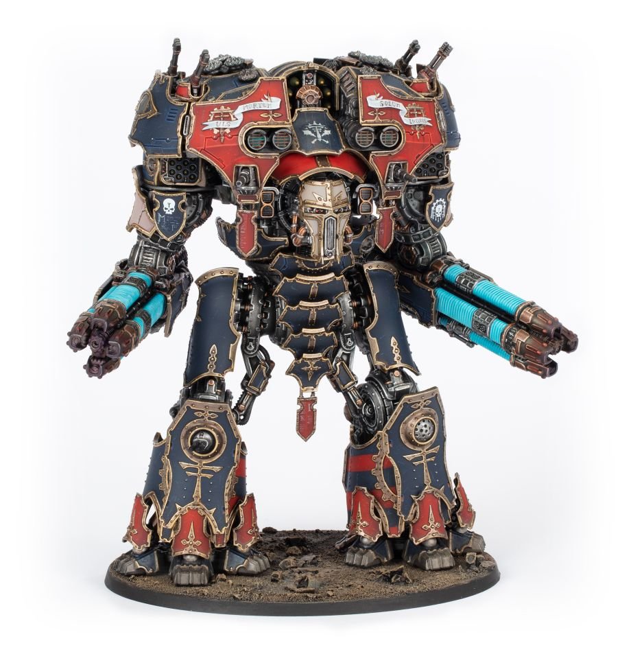 LEGIONS IMPERIALIS: WARMASTER HEAVY BATTLE TITAN WITH PLASMA DESTRUCTORS