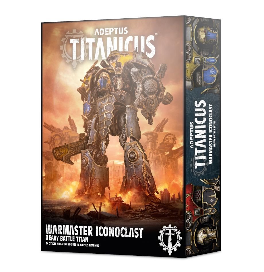 Adeptus Titanicus: Warmaster Iconoclast Heavy Battle Titan