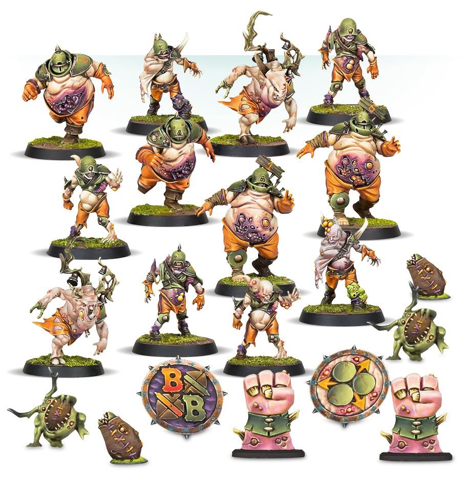 Blood Bowl: Nurgle Team - Nurgle's Rotters