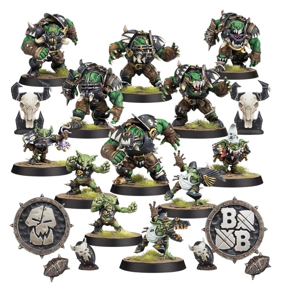 Blood Bowl: Black Orc Team - The Thunder Valley Greenskins