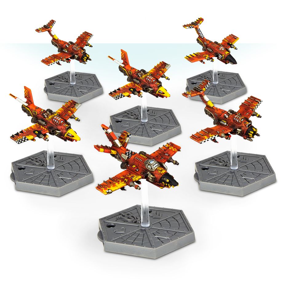 Aeronautica Imperialis: Ork Air Waaagh! Dakkajets