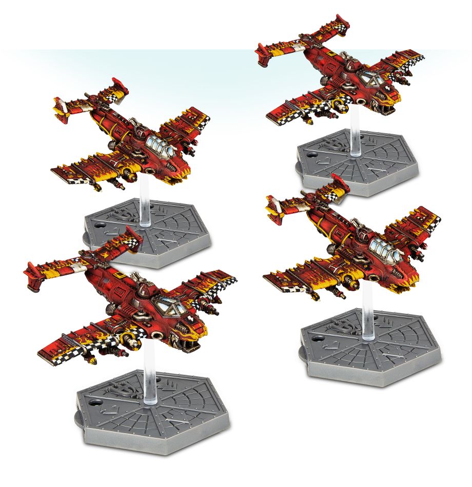 Aeronautica Imperialis: Ork Air Waaagh! Fighta Bommerz