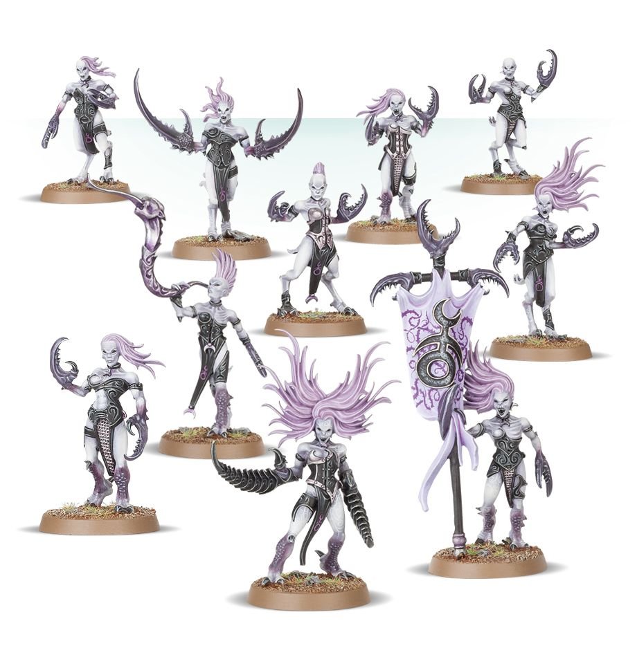 Hedonites of Slaanesh: Daemonettes of Slaanesh